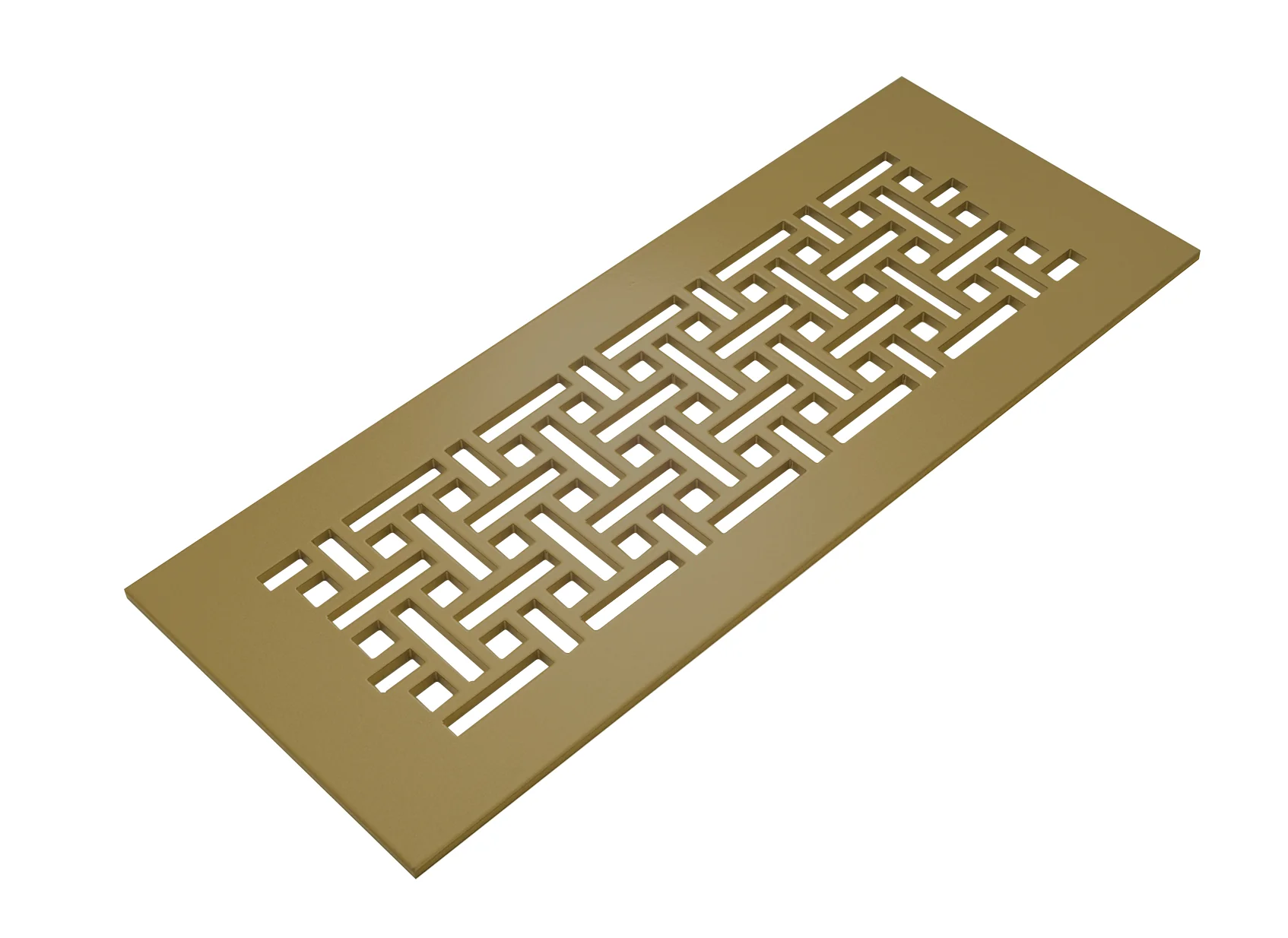 Basketweave Metal Grille