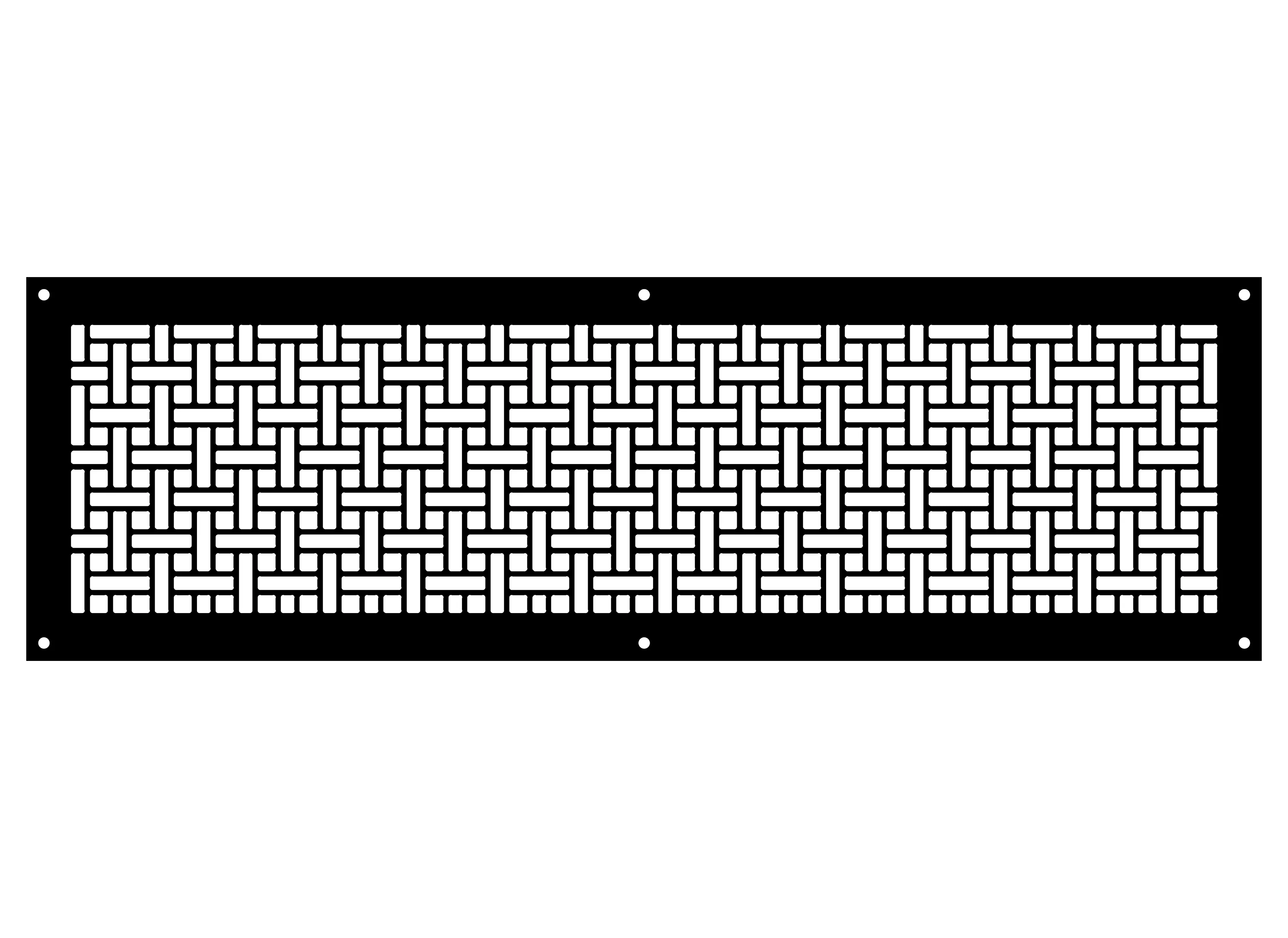 Basketweave Metal Grille - Image 2