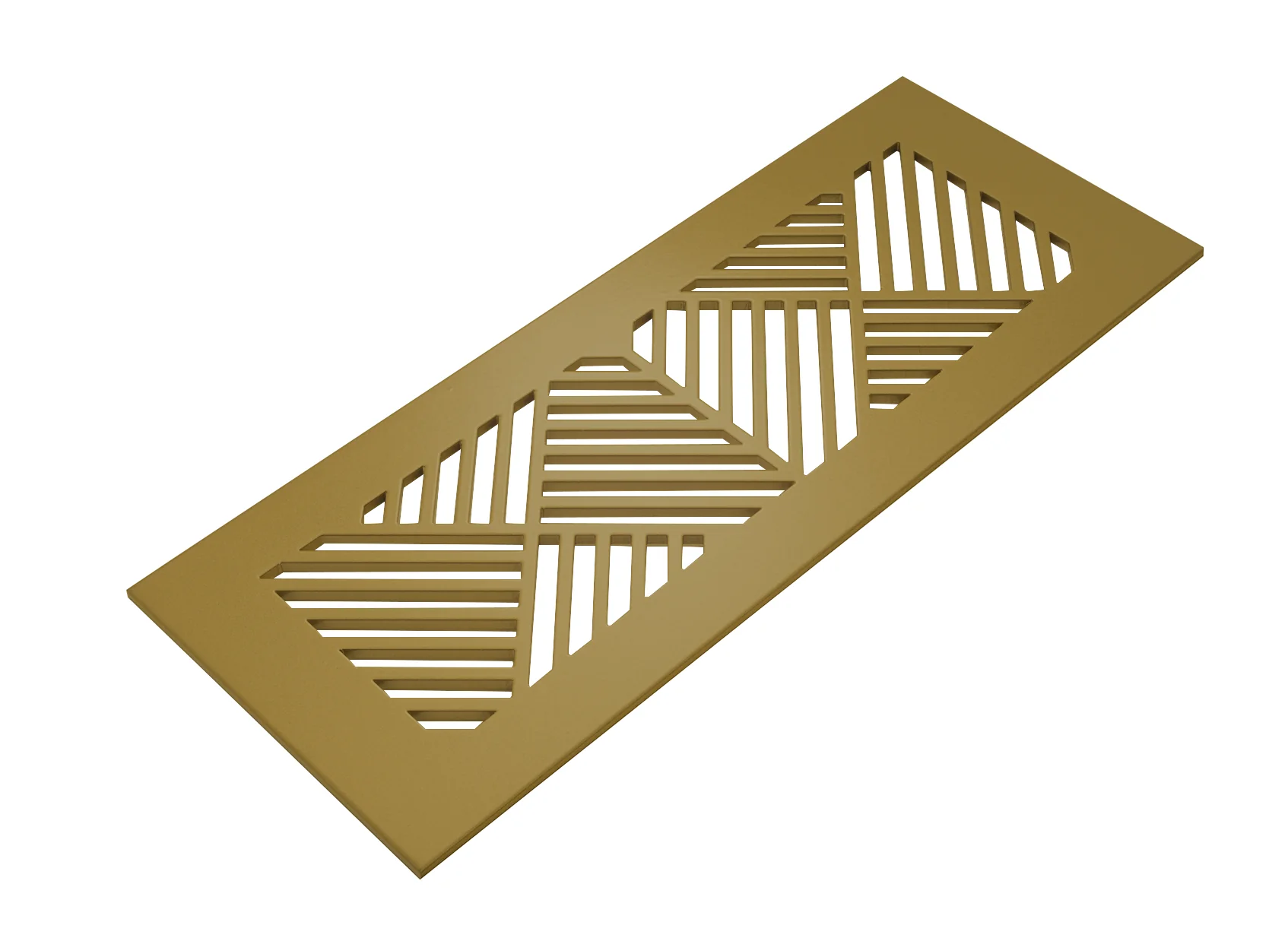 Chevron Metal Grille