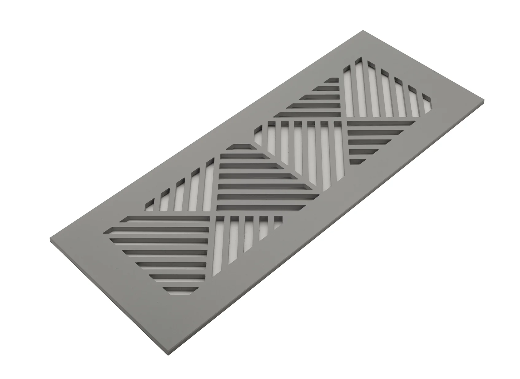 Chevron Metal Grille