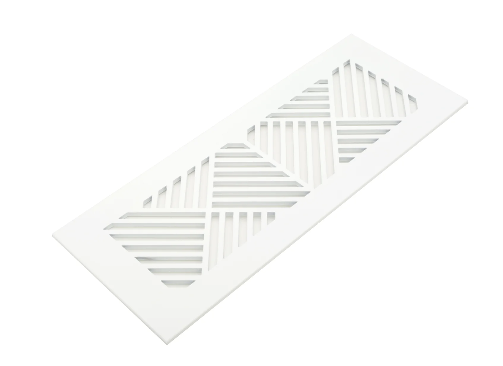 Chevron Metal Grille