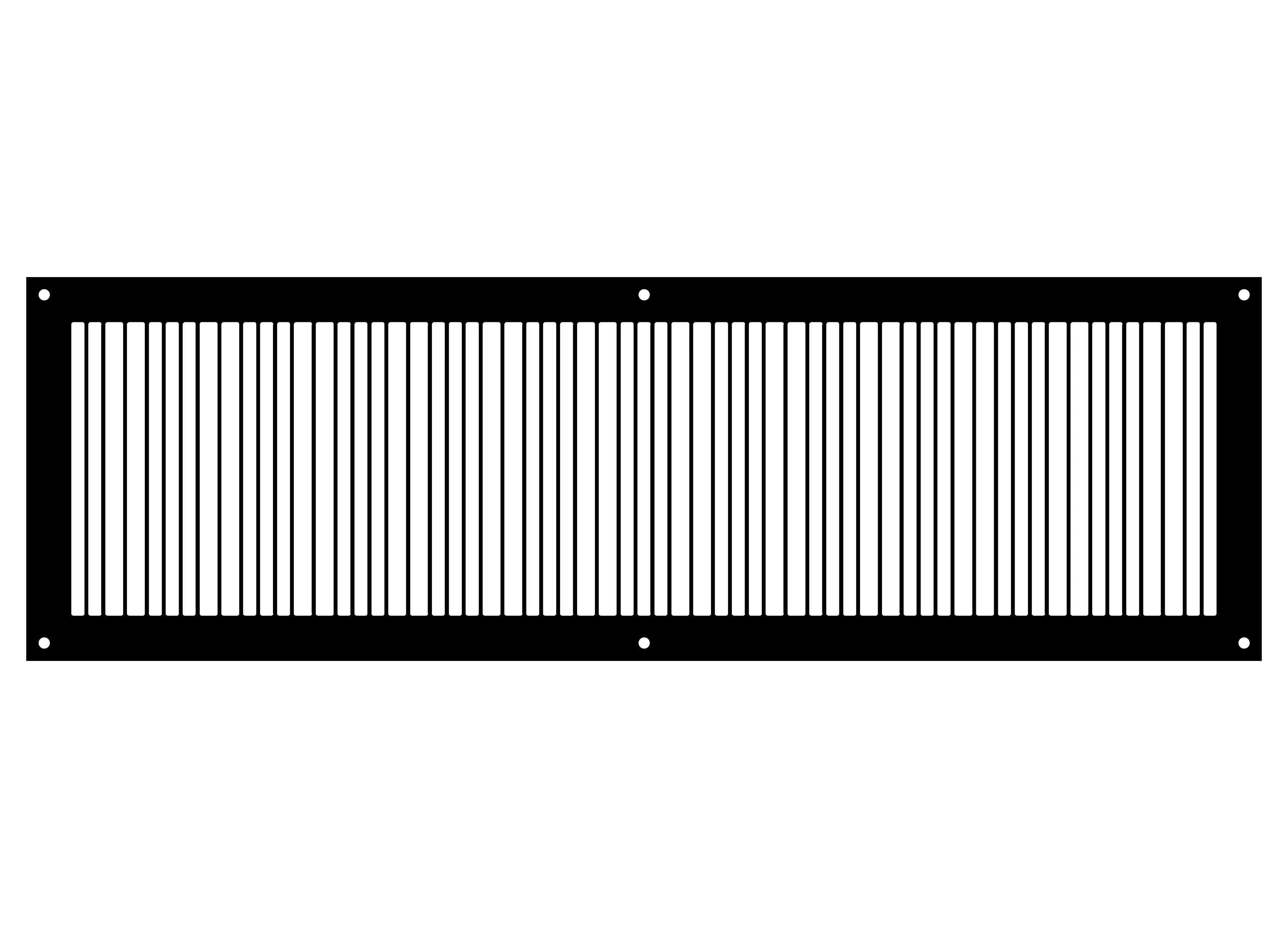 Linear C Metal Grille - Image 2