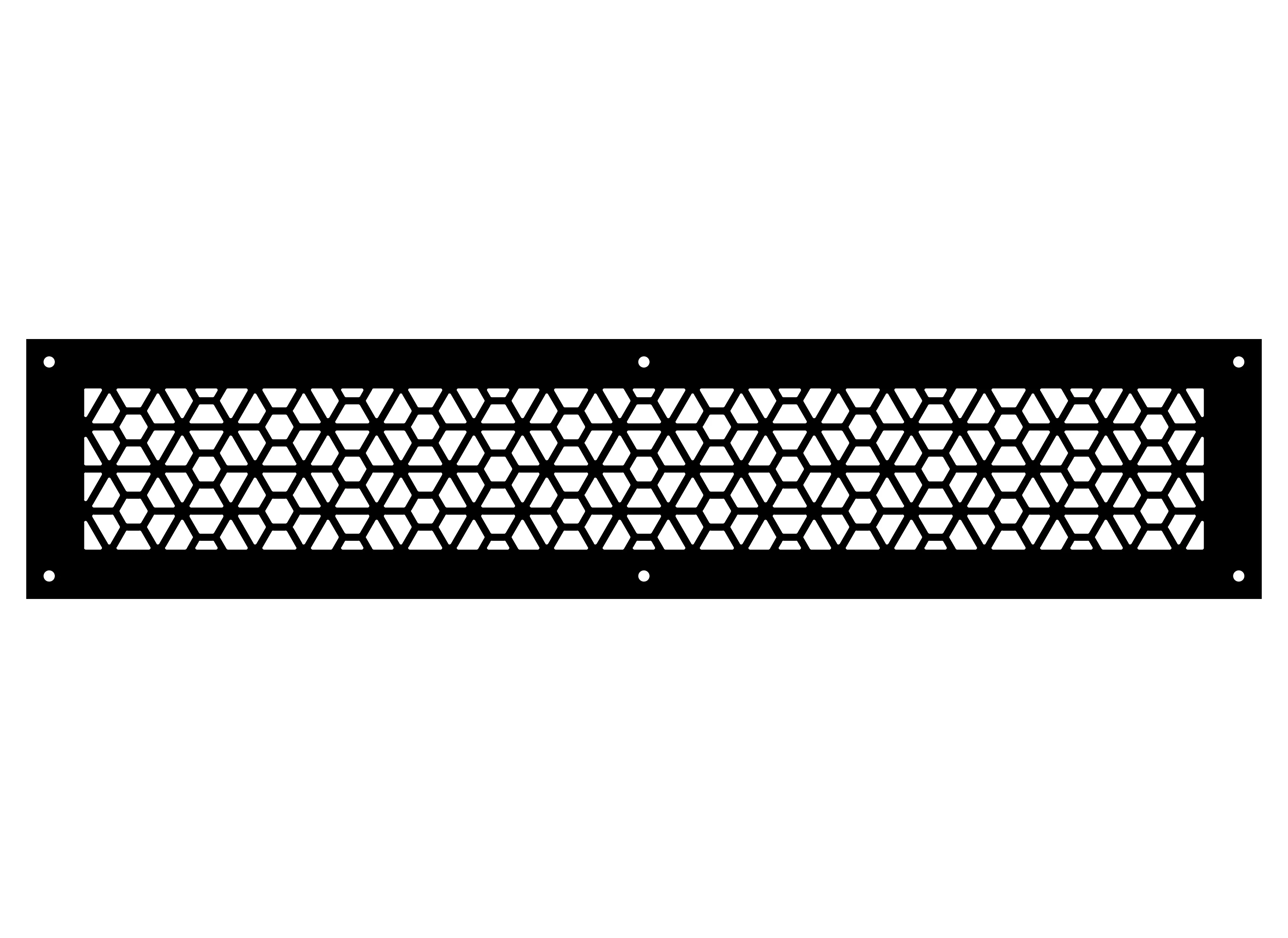 Mosaic Metal Grille
