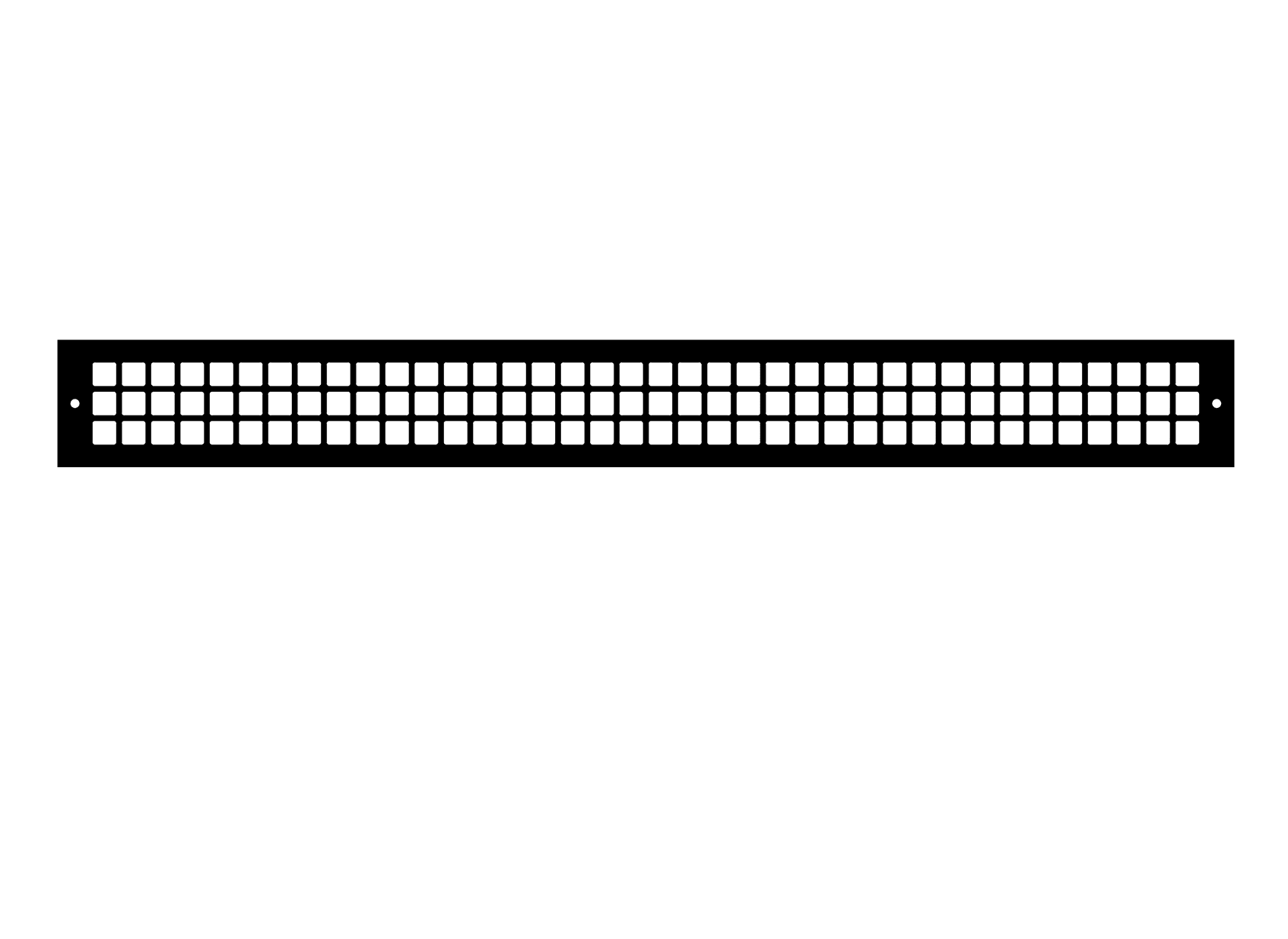 Square Toe Kick Vent Cover - Image 2